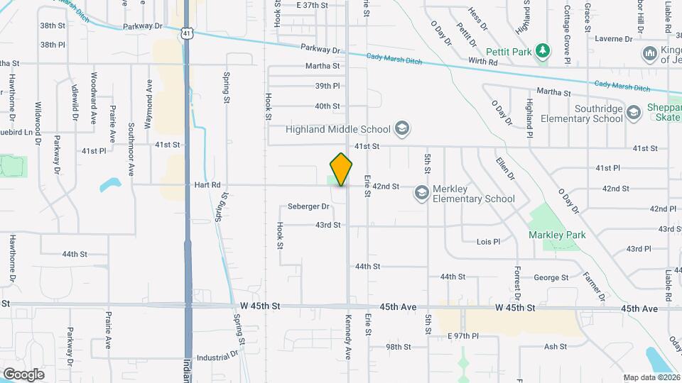 2742 Hart Rd Mapa y Detalles de la Ubicación