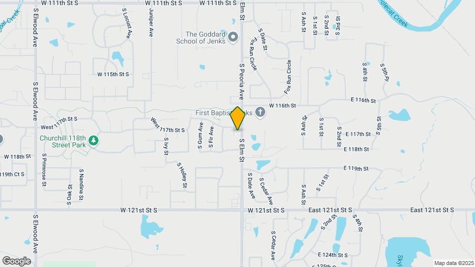 11705 S Forest Ct Map and Location Details