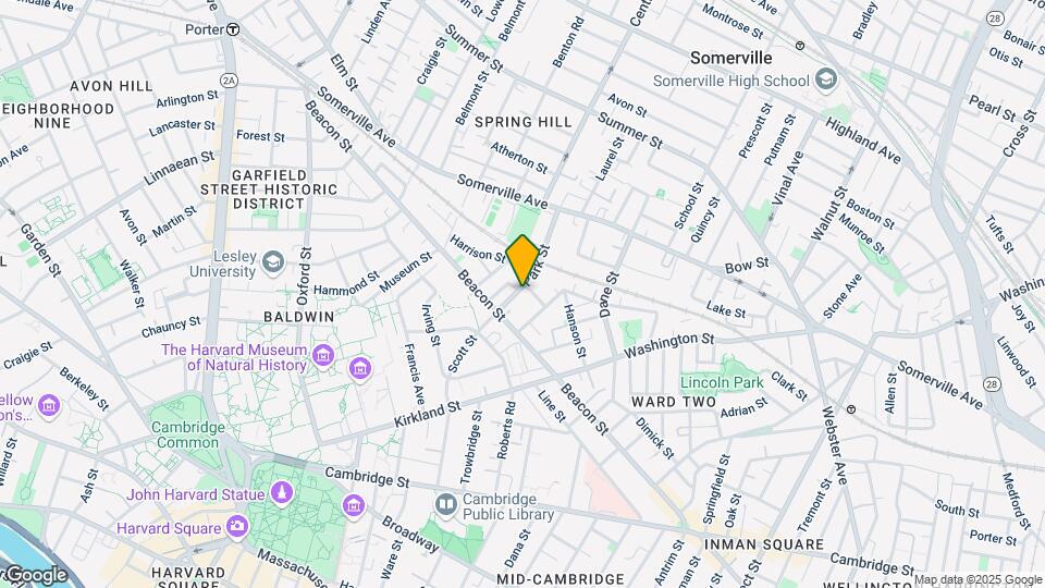 62 Park St, Unit 3 Map and Location Details