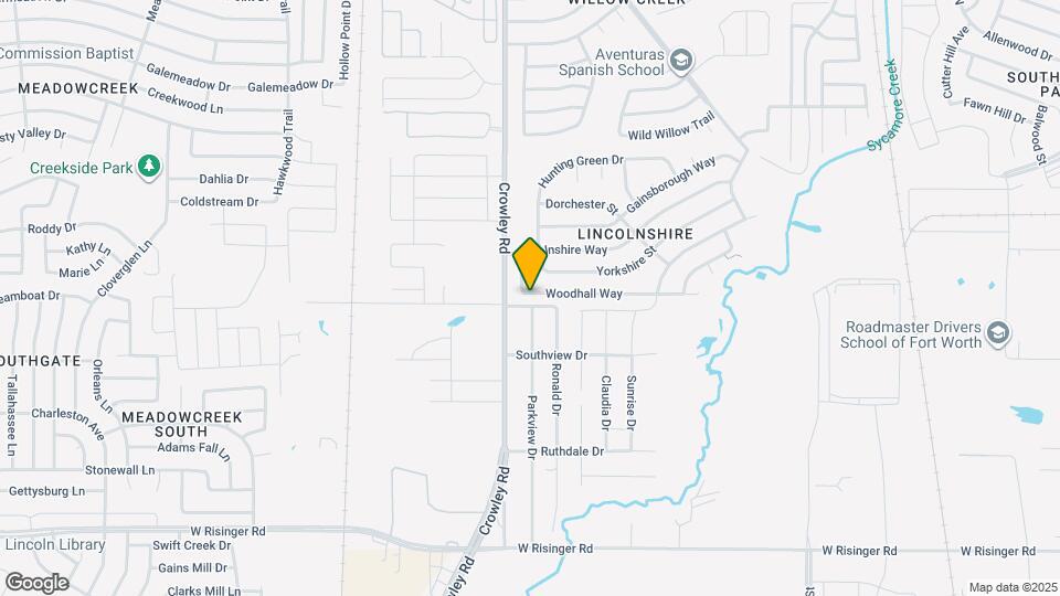 1861 Woodhall Way Map and Location Details