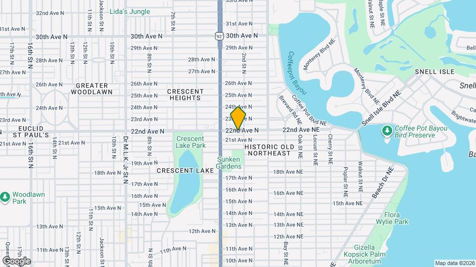 220 22nd Ave N Mapa y Detalles de la Ubicación