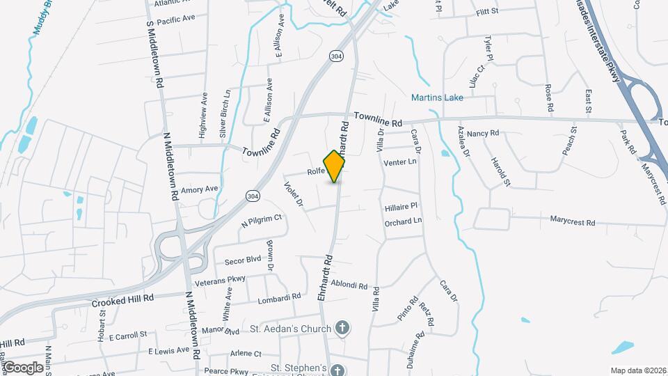 343 Ehrhardt Rd Map and Location Details