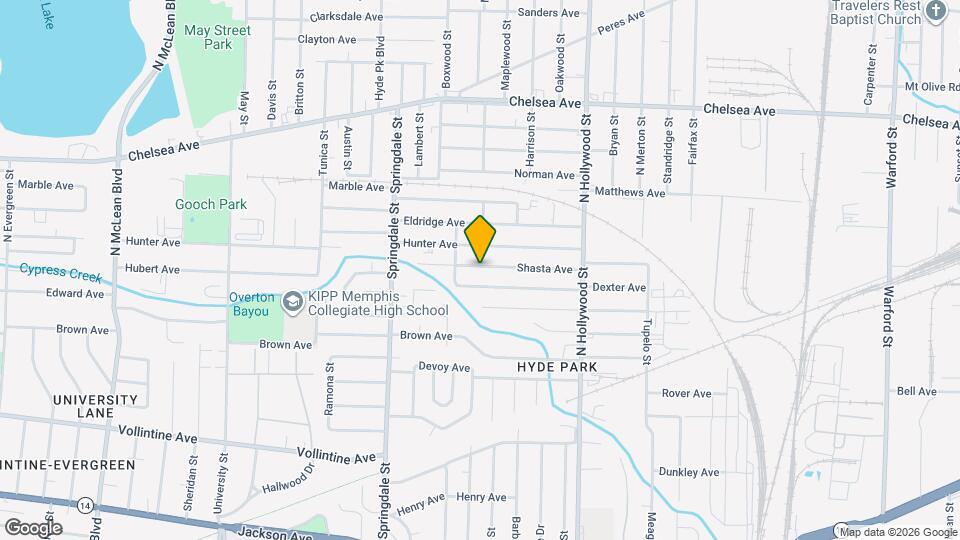 2319 Shasta Ave Map and Location Details