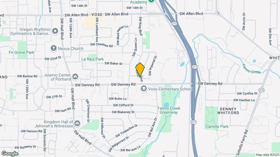 6915 SW King Blvd-Unit -6915 Map and Location Details