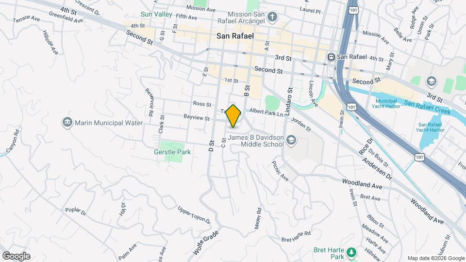 48-52 Octavia St Mapa y Detalles de la Ubicación