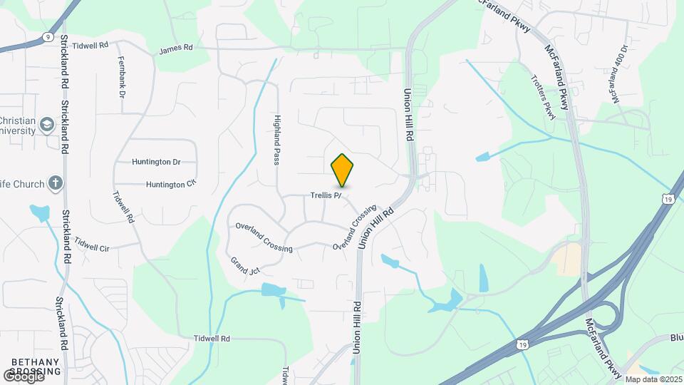 1505 Wedgefield Ct Map and Location Details