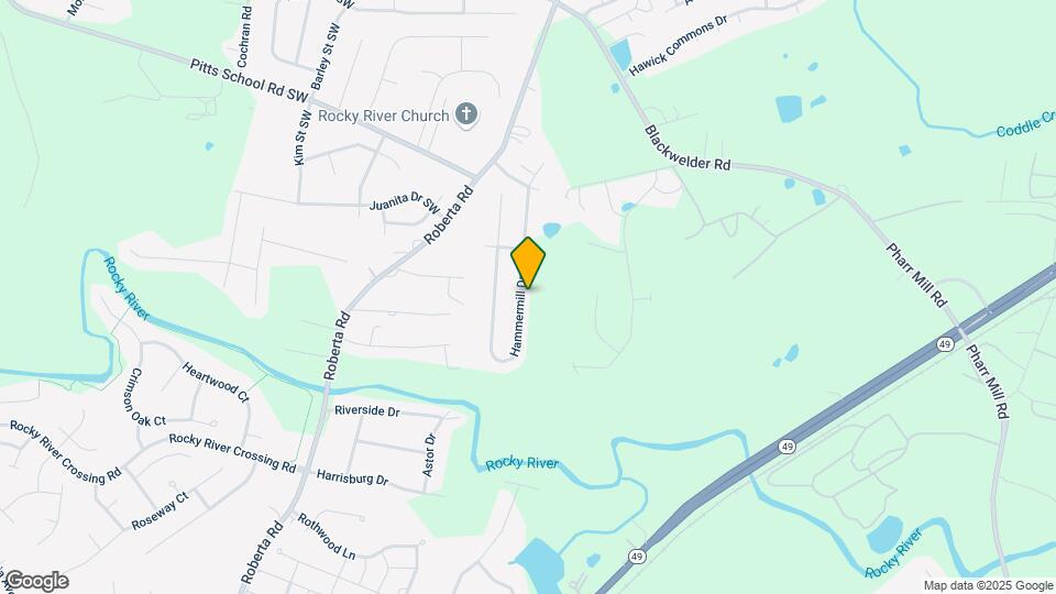 5539 Hammermill Dr Map and Location Details