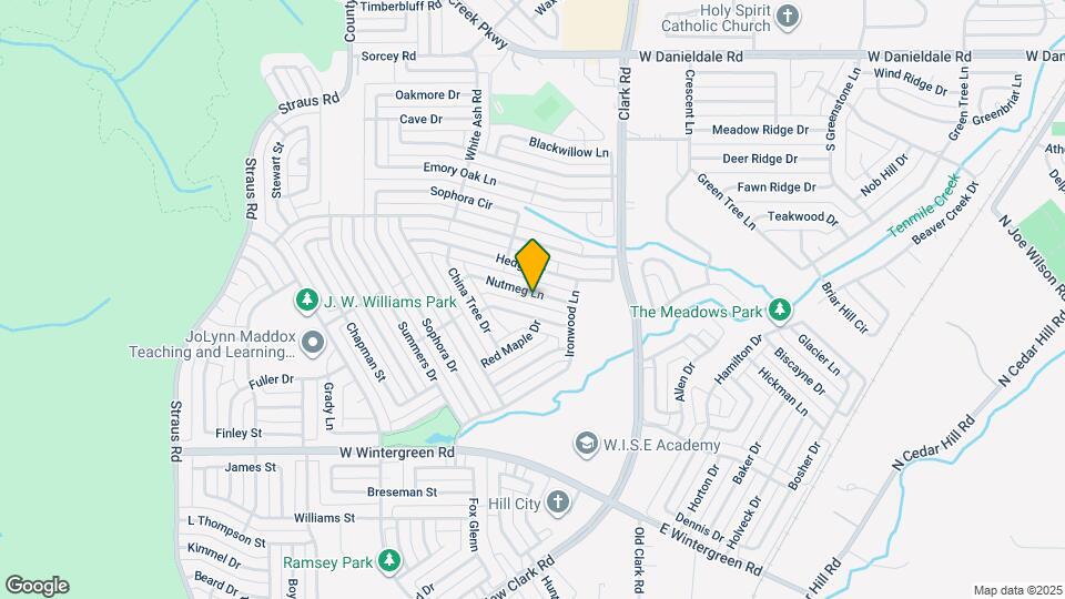 7132 Nutmeg Ln Map and Location Details
