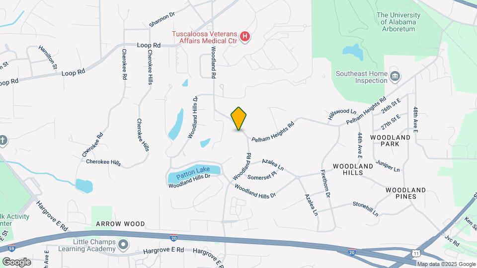 2716 Woodland Rd Map and Location Details