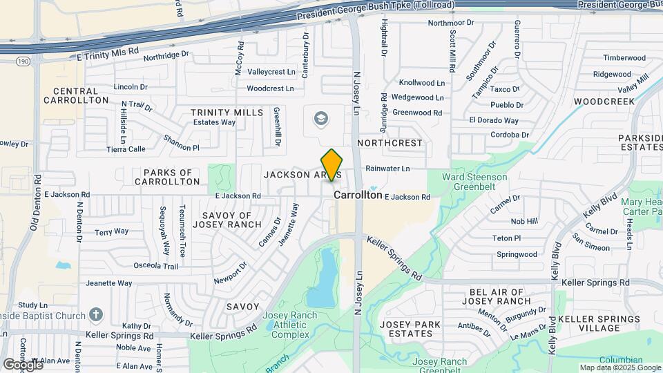 2207 Jamestown Ln Map and Location Details
