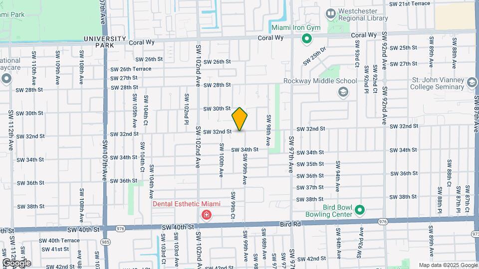9920 SW 32nd St Map and Location Details