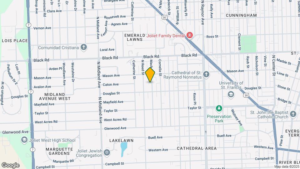 611 Mack St Map and Location Details