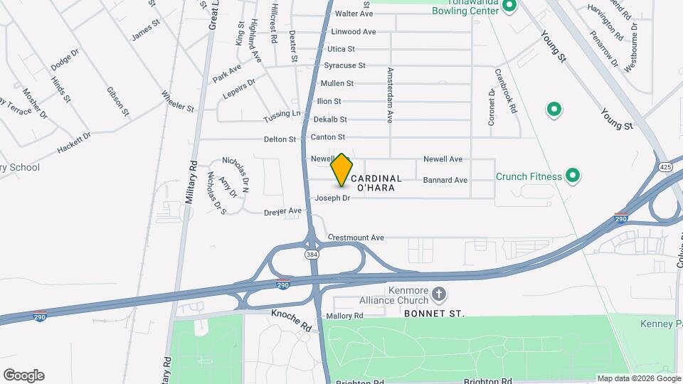 54 Joseph Dr, Unit 2 Map and Location Details