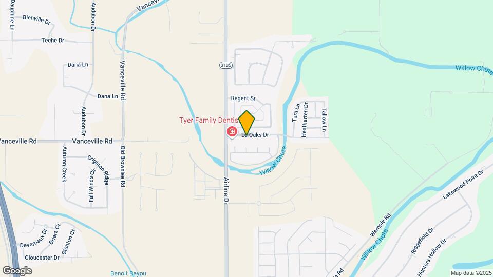 2920 Le Oaks Dr Map and Location Details
