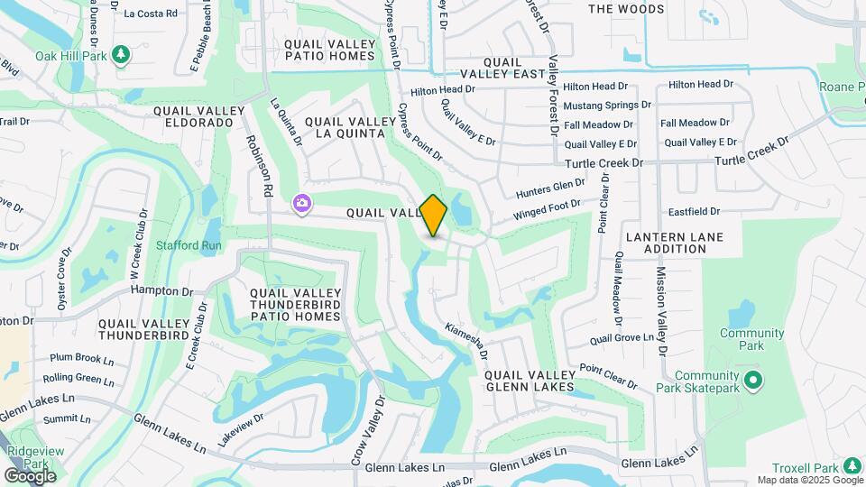 3202 La Quinta Dr Map and Location Details