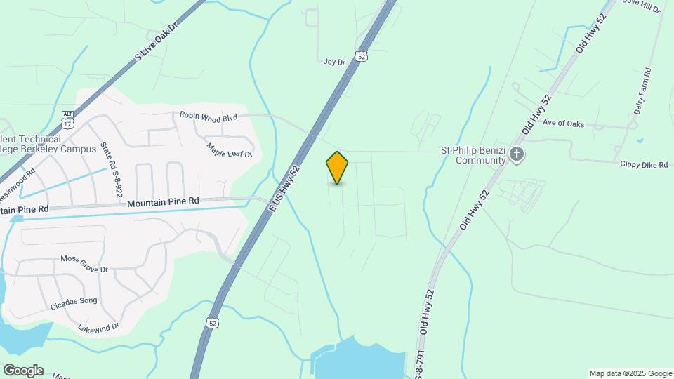 251 Blue Haw Dr Map and Location Details