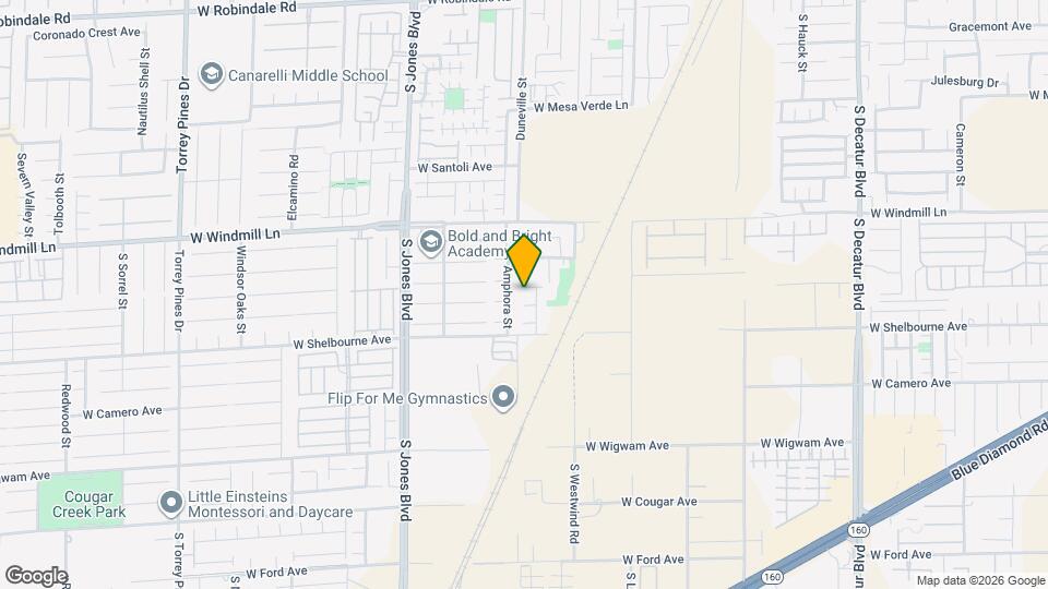 5783 Rolling Dale Ave Map and Location Details