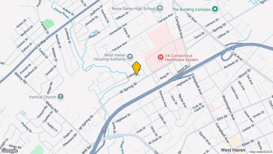 24 Coleman St Map and Location Details