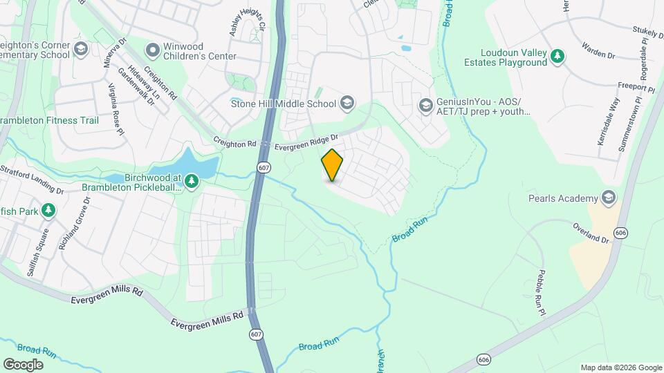 23561 Hopewell Manor Terrace Map and Location Details