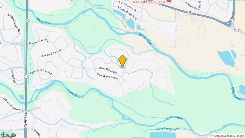 1141 E Crowne Pointe Dr Map and Location Details