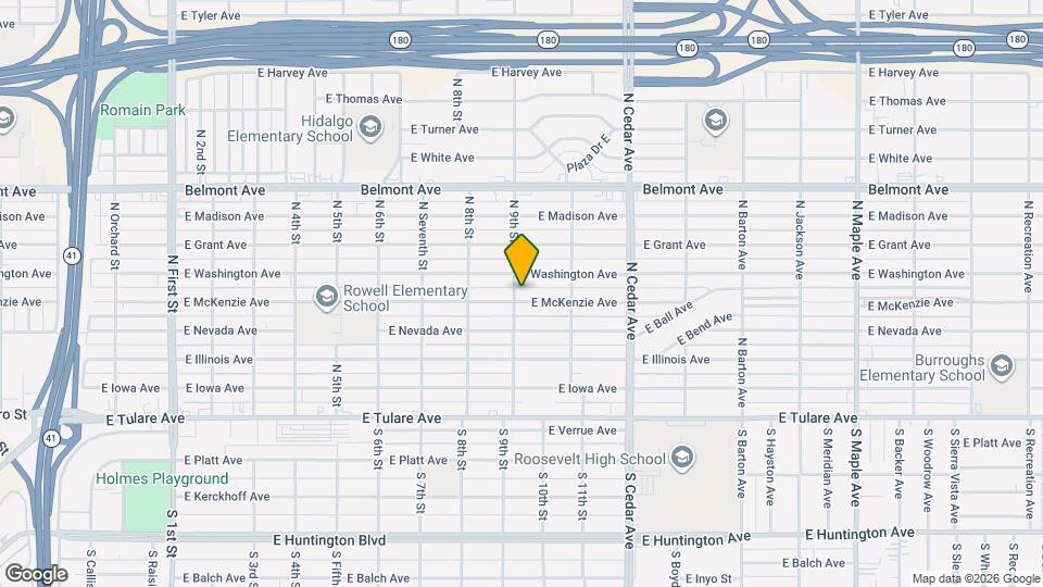 310 N 9th St Map and Location Details