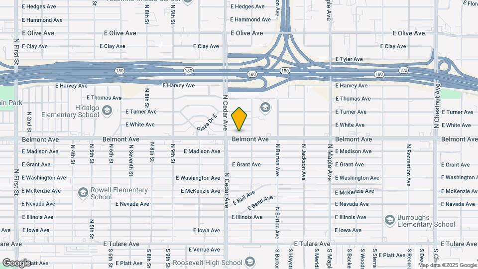 4317 E Belmont Ave Map and Location Details