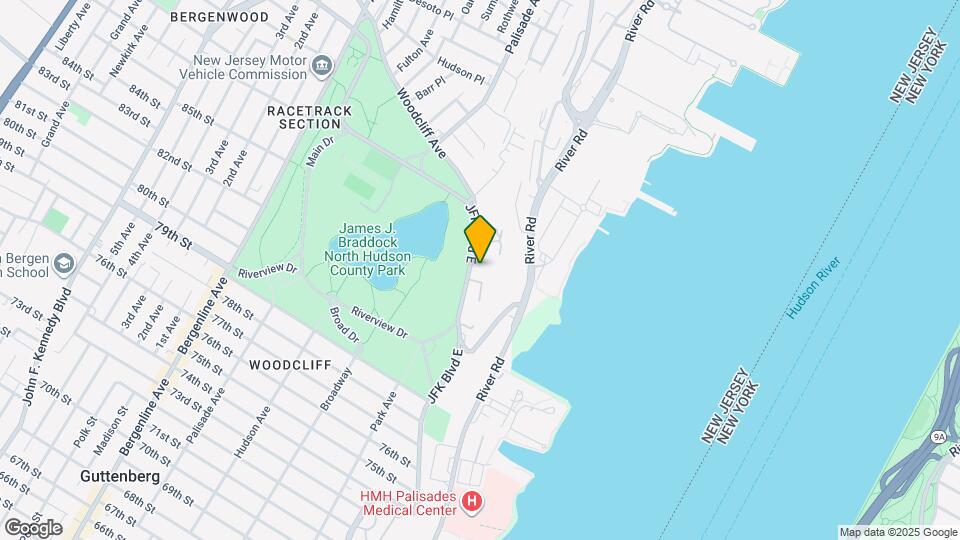 8500 JFK Blvd E Map and Location Details