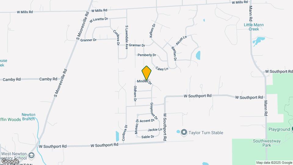 5825 Minden Dr Map and Location Details