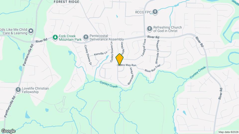 3830 Riverside Pkwy Mapa y Detalles de la Ubicación