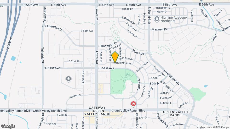 18744 Burlington Pl Map and Location Details