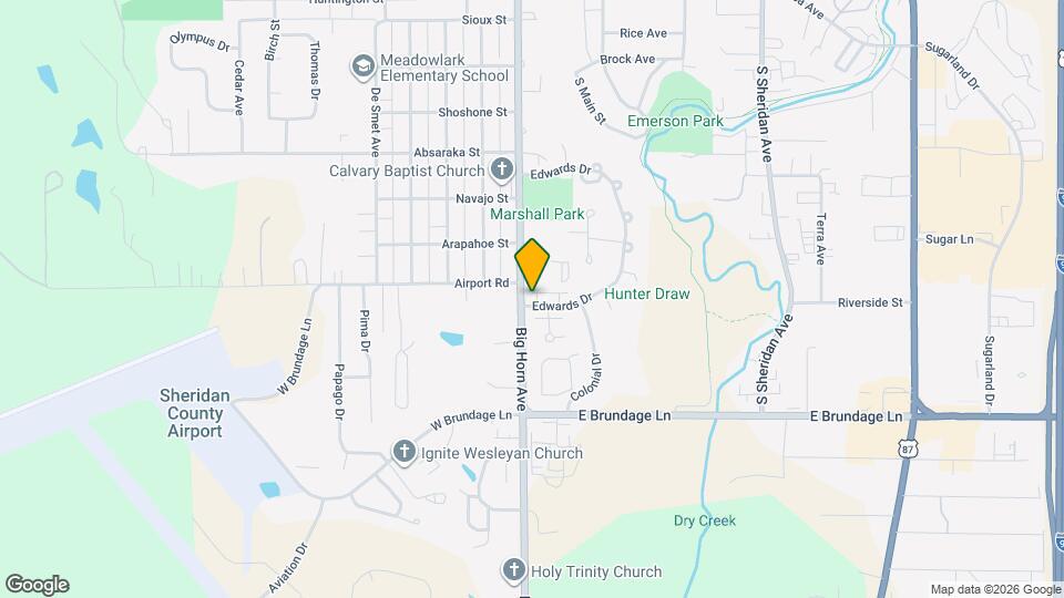 1987 Edwards Dr Map and Location Details