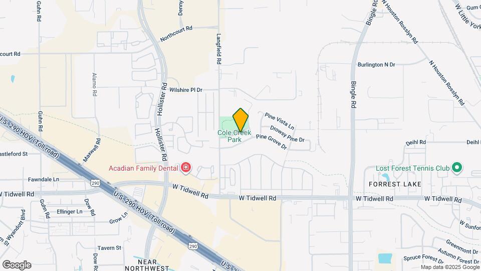 7115 Drowsy Pine Dr Map and Location Details