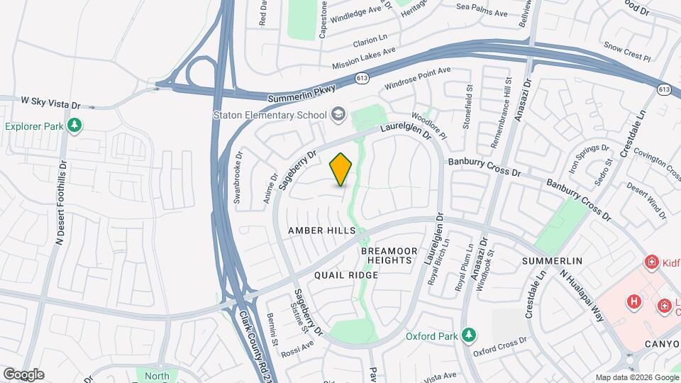 11000 Pine Knolls Ct Map and Location Details