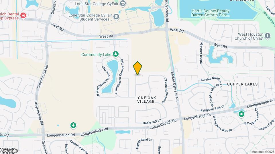 8526 Windy Thicket Ln Map and Location Details
