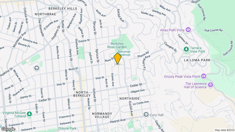 1412 Hawthorne Terr. Map and Location Details