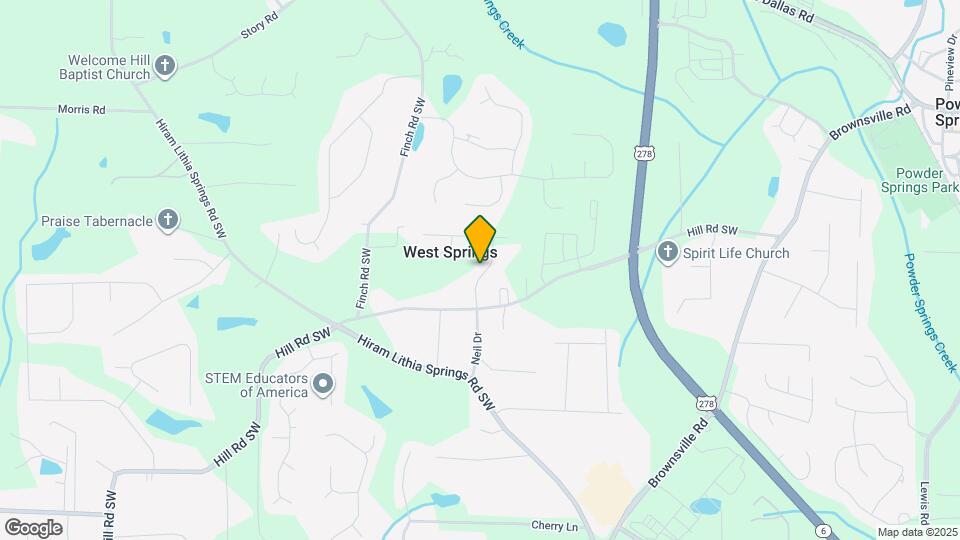4192 Oak Springs Rd Map and Location Details