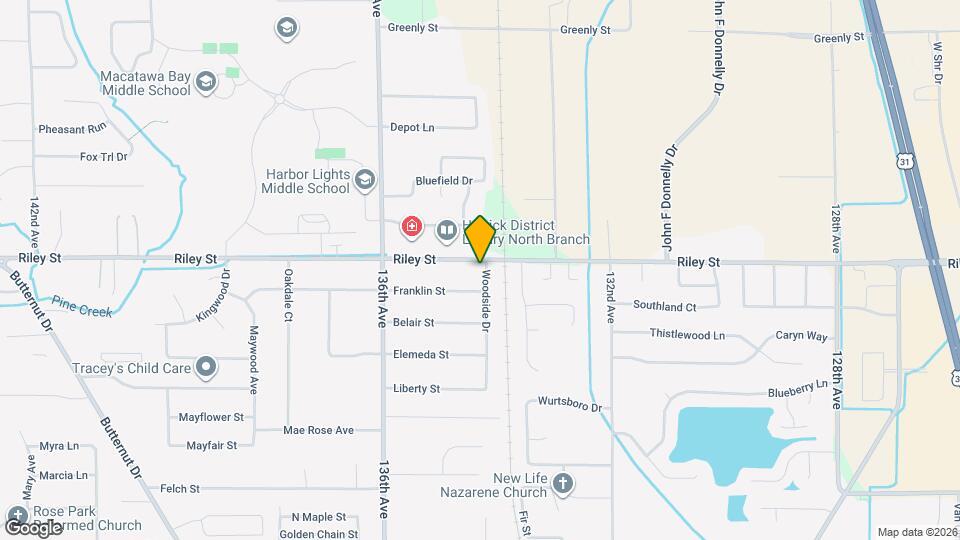 952 Woodside Dr Map and Location Details