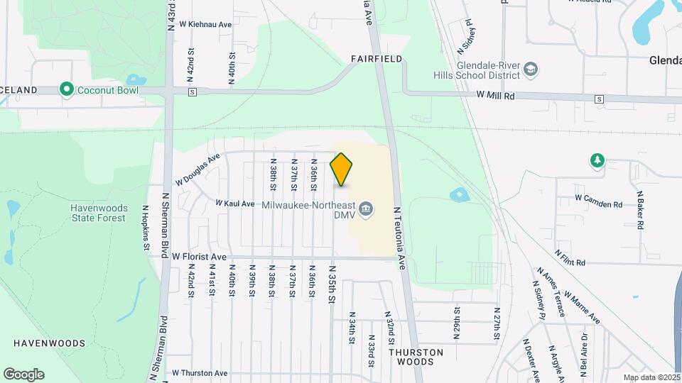 6152 N 35th St Map and Location Details