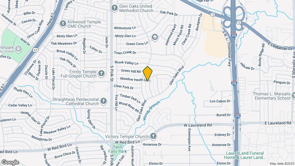 5415 Longleaf Ln Map and Location Details