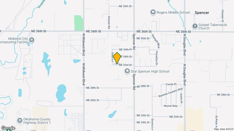 8308 NE 33rd St Mapa y Detalles de la Ubicación