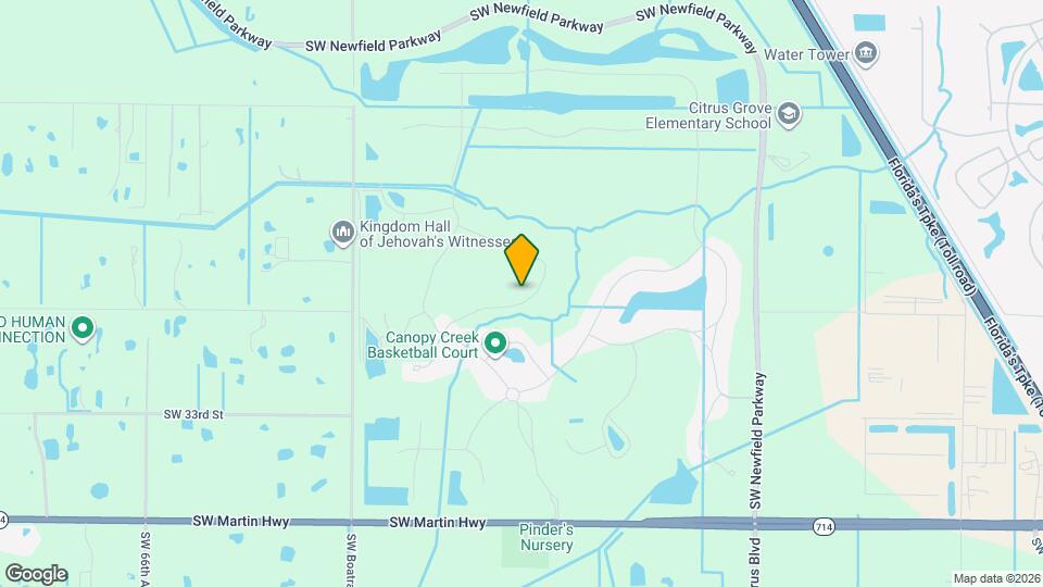 5407 SW Pomegranate Way Map and Location Details