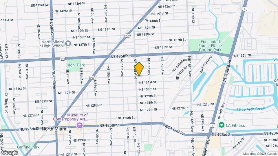 1210 NE 132nd St Map and Location Details