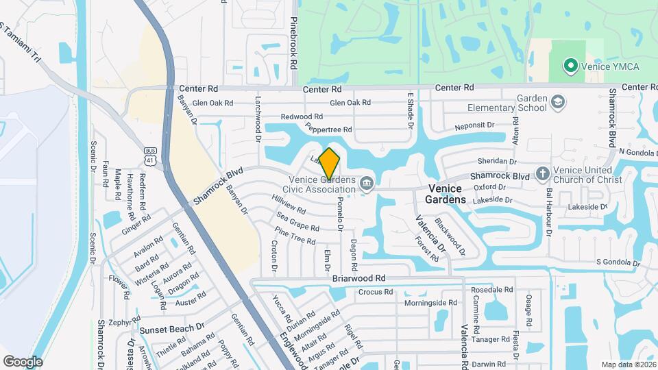 361 Shamrock Blvd Map and Location Details