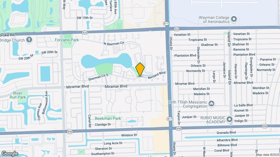 2401 SW 82nd Terrace Map and Location Details