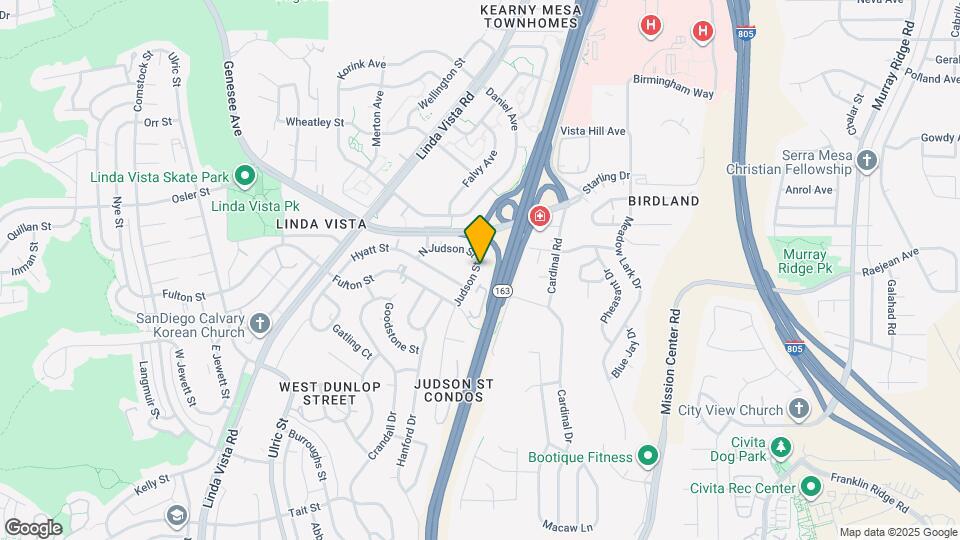 2571 Judson St Map and Location Details