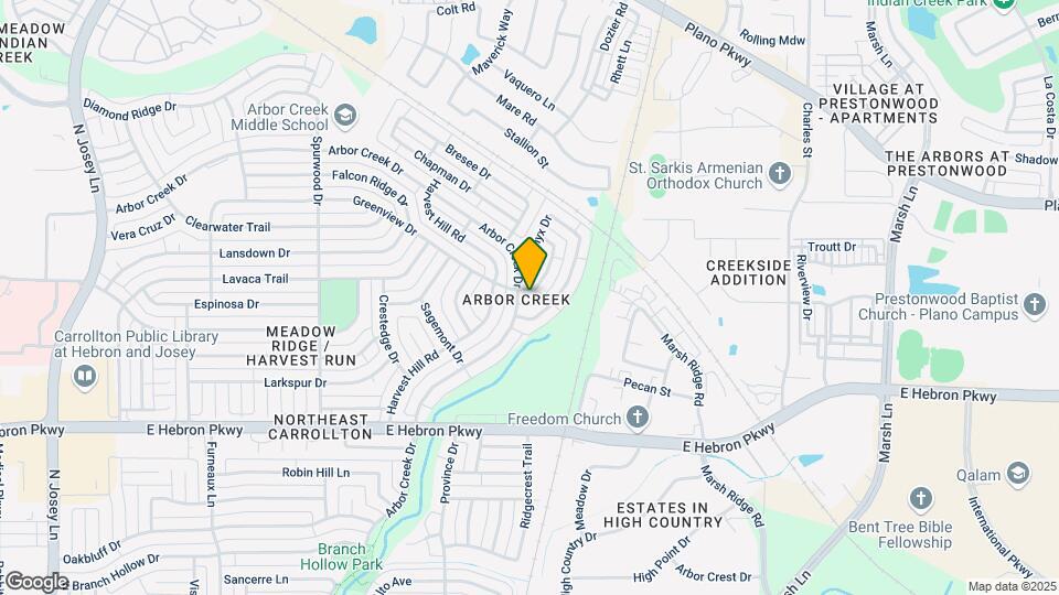2304 Greenview Dr Map and Location Details