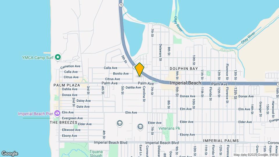 650 Palm Ave Map and Location Details