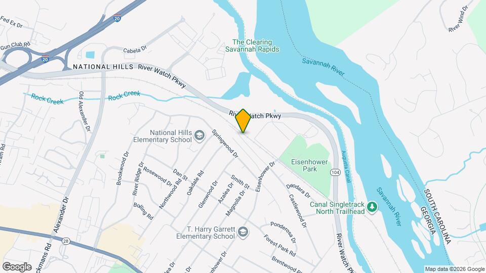 2621 National Woods Dr Map and Location Details