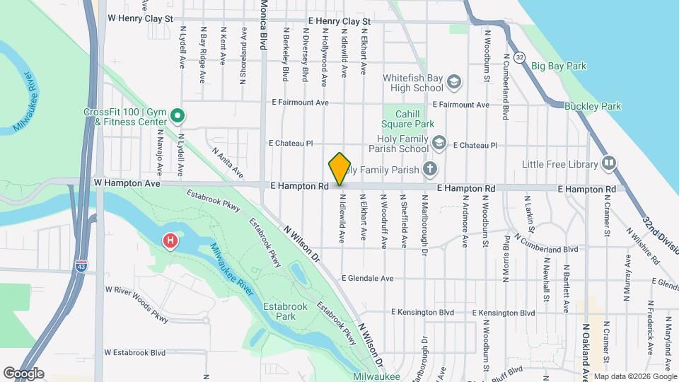 4795 N Idlewild Ave Map and Location Details