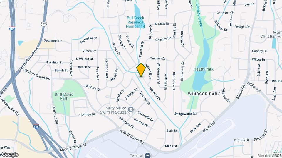 5827 Winvelly Dr Map and Location Details